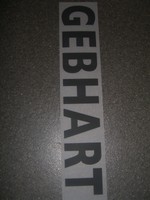 1x TSV 1860 München name Gebhart Flock Beflockung für Trikot Spielertrikot