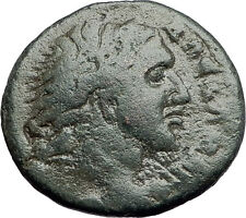 ALEXANDER III the GREAT on HORSE Bucephalus MACEDONIA KOINON Greek Coin i57903