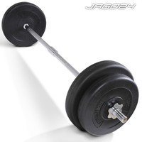 Hantelstange Langhantel 30kg Langhantelstange Hantelscheiben Trainingsgerät NEU