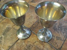 New listing
Two Silverplate Goblets-5.5" tall-Good Condition