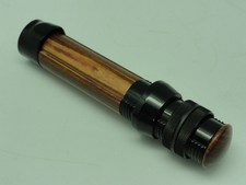 Channel Lock Solid Walnut Wood Reel Seat for Spinning Fly Rod Black W/Cap
