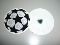 3x authentic Lextra Champions League Badge 2016/17 (actual Version with Heart)