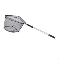 Alu Kescher Teich Netz Teichkescher Unterfangkescher Klappgelenk Teleskop Stange