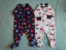 Carter's, Boys Footie Pajama Sleepers, Size 6 Months, Lot of 2