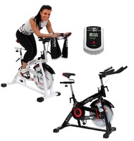 Christopeit Hometrainer Racer Bike XL 2 mit Farbauswahl belastbar bis 120 kg