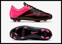 Nike Jr. Mercurial Victory V FG Fußballschuhe Kinder schwarz pink