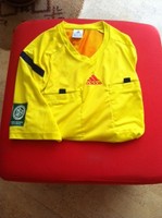 ADIDAS Schiedsrichter Trikot Referee 2014 Jersey Kurzarm gelb - Gr. L