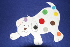 "Counting Puppy's Spots" felt/ flannel board set