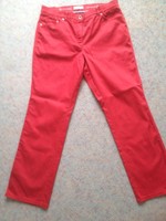 Brax Raphaela Jeans, Hose, Gr.42K, rot , wie NEU,