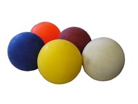 5 glatte  Minigolfbälle Anlagenball