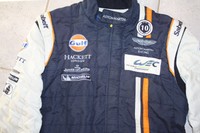 Gulf Aston Martin WEC Rennoverall Rennanzug Le Mans 2013 Feuerfest 