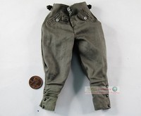 Figur 1/6 WW2 Deutsche General Offizier Kommandant Uniform Trousers Pants WF_6C