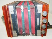 Schönes altes Akkordeon, Wolf & Co, Klingenthal