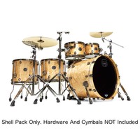 Mapex Saturn V Sound Welle Twin Exotisch Gehäuse Packung, Natürlich Ahorn Burl