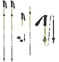 CAMP SONIC ALU * WANDERSTÖCKE * FALTSTÖCKE  115 - 135 CM - 5 SEGMENTE - NEU