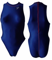 Speedo S2000 Badeanzug Hydrasuit Schwimmanzug hochgeschlossen mit Reißverschluss