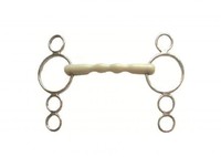 Ikonic Saddlery Vier Ring Gebiss Flexi 9812