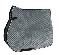 Samt Schabracke Equest DR Velvet Regular grau silber schwarz NEU