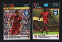 Lahm Fans Favourite Alaba Panini Fifa 365 Adrenalyn XL 2015 NM Bayern München