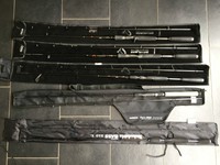 5 Stück Spinruten verschiedene Hersteller wie SHIMANO, Pezon & Michel u.s.w.