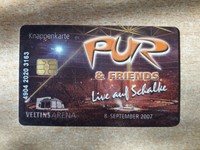 Knappenkarte FC Schalke 04-Motiv Pur&Friends