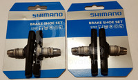 4 x SHIMANO Bremsschuhe S70T XT, LX, Deore, Alivio V-Brake Bremsgummi Bremsbelag