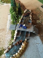 Kibri Thw Diorama H0 1:87 Bach Kirmes Top