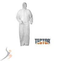 1x PP Einweg Overall Lackiernzug Schutzanzug Maleranzug M-XXXL 40 g/m KAT1