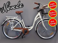 28 ZOLL DAMENFAHRRAD AMSTERDAM CITYBIKE CITYRAD DAMENRAD CREME VINTAGE 3 Gänge !