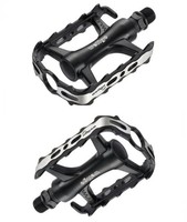 Wellgo MTB/Trekking/Cross Pedale LU-C27G CNC-gefräster Alu-Käfig, 270 g pro Paar