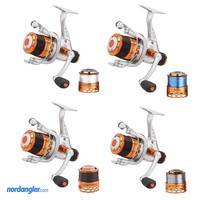 Balzer Spezi 100 Aal Forelle Karpfen Hecht incl. Schnur RD Heckbremsrolle