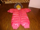 NWT NEW HANNA ANDERSSON 60 PINK SNOWSUIT DOWN