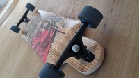 BUSTIN Boards  - Ibach 37 Zebrawood  Dragon Longboard   komplett Deck  NEU