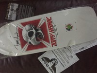 Skateboard Orig. Tony Hawk Signiert Powell Peralta Bones Brigade Chicken Skull