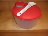 Tupperware Salat to go 3,9 L, rot