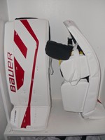 by Kirchhellen Pro Shop BAUER Goalie-Schiene Supreme ONE.5, 34+1" Weiss - ROT