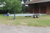 Bootstrailer Bootsanhänger  10,5 t    verzinkt  grünes Kennzeichen  25 Km/h