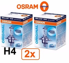 2x H4 64193 Halogen 60/55W 12V OSRAM Headlight fog bulb auto philips Germany