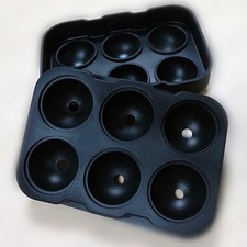 LARGE ICE BALLS Ice Cube Tray Mold Maker Whiskey Ice Ball Mold