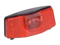 Fahrrad Rücklicht mit Standlicht LED Gepäckträger f. Dynamobetrieb