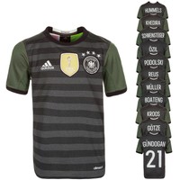 adidas Performance DFB Trikot Away EM 2016 mit Name und Nummer Kinder