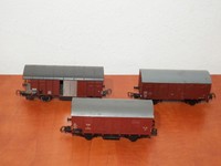 Piko H0 Konvolut 3 st ÖBB/SBB/SAAR Gedeckter Güterwagen 9276