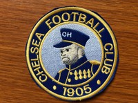 AUFNAHER PATCH CHELSEA FC OLD LOGO - PREMIER LEAGUE - ENGLAND
