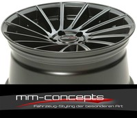 20 Zoll Motec Tornado Alufelgen 9x20 et45 5x112 Concave für Mercedes Audi AMG RS