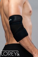 Ellenbogenbandage, Golfarmbandage aus Neopren mit zwei Klettverschlüssen