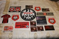 Eintracht-Frankfurt   Aufkleber  16 Teile   Neu.