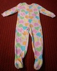 Joe Boxer Girls Size 4 Multi-Color Polyester Flame Resistant One Piece Pajamas
