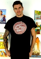 MENS BLACK RETRO BON JOVI BOUNCE EUROPEAN TOUR T-SHIRT 2003 XL