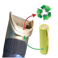 Akkuwechsel Akkutausch Panasonic ER 152  ER 1610 ER 1611 GP80 Schermaschine GP 8