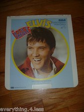 RARE ELVIS King Creole Selectavision CED Videodisc Movie 4th Film, 1981. SINGS +